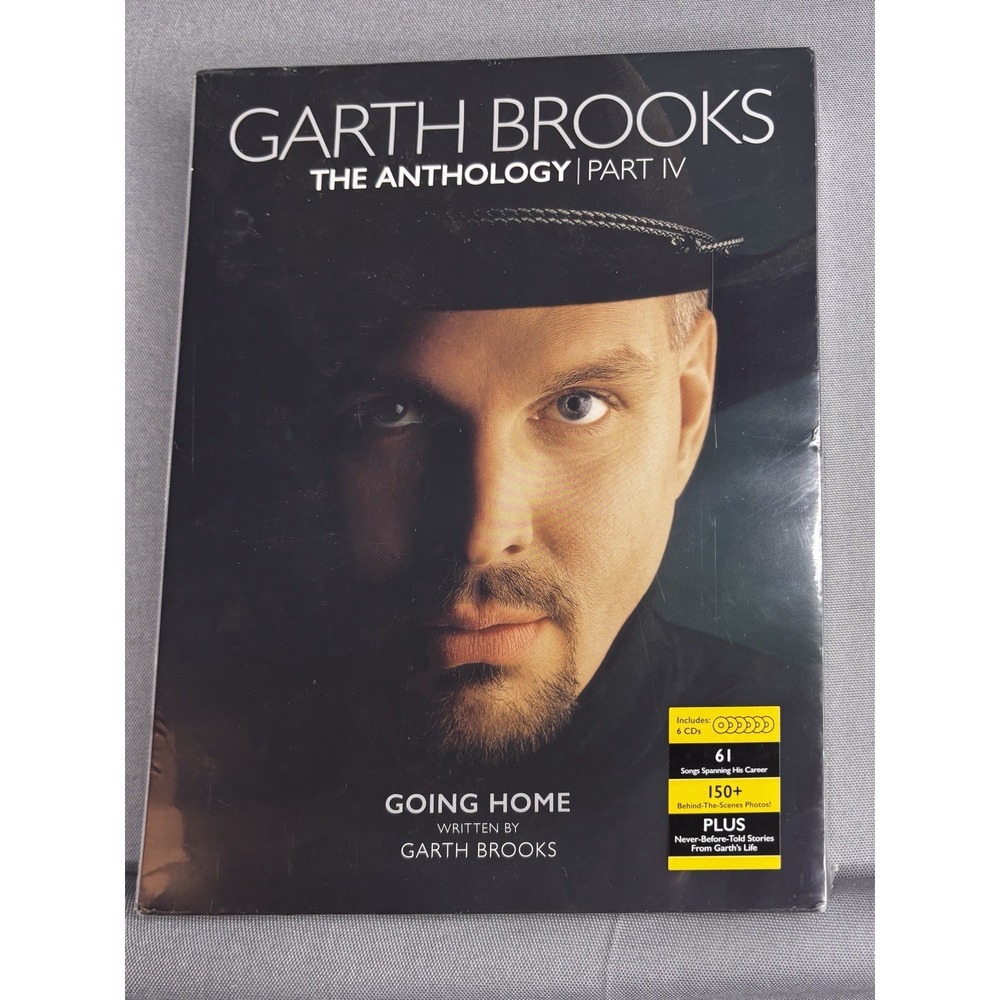 Garth Brooks The Anthology Part IV Going Home 6 CD + Book Limited Edition! New
